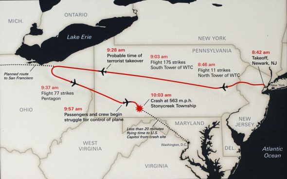Flight 93 timeline