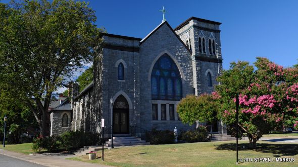 Saint Mary Star of the Sea Catholic Church in Fort Monroe, Virginia