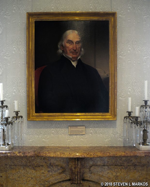 Portrait of William Rotch on display in the Rotch-Jones-Duff House in New Bedford, Massachusetts