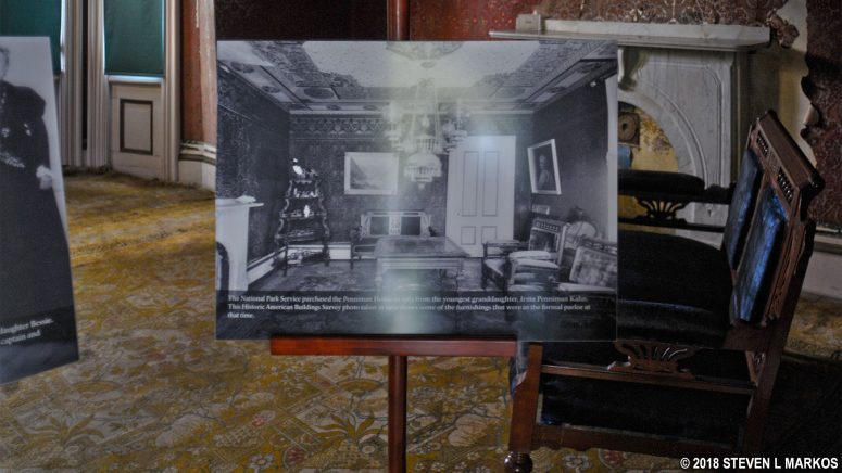 Photos show what rooms in the Penniman House once looked like