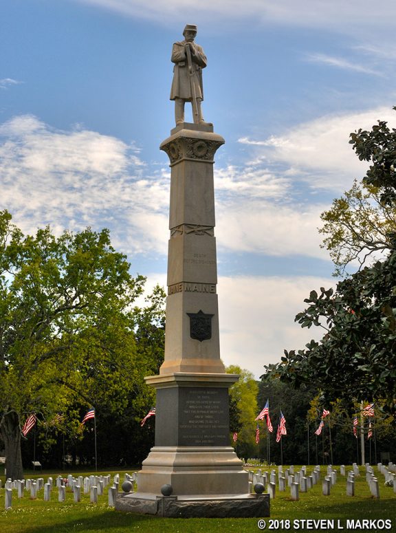 Maine Monument (dedicated in 1904), Andersonville National Cemetery
