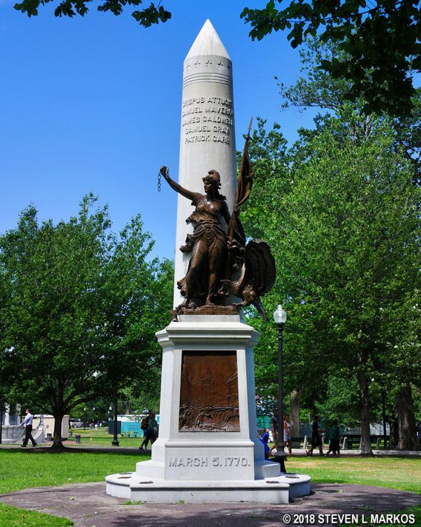 Boston Massacre Memorial at Boston Common