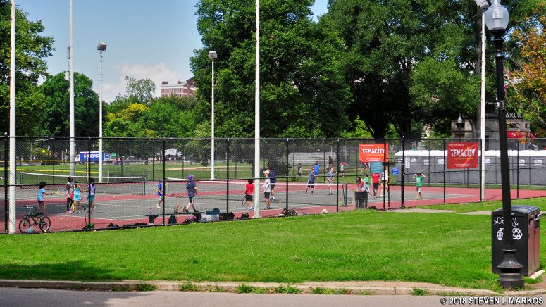 Boston Common tennis courts