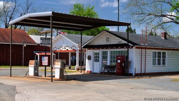 Billy Carter's Service Station in Plains, Georgia