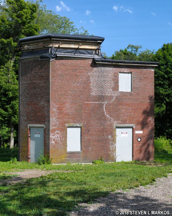 Fire Control Tower at Fort Andrews on Peddocks Island, Boston Harbor Islands National Recreation Area