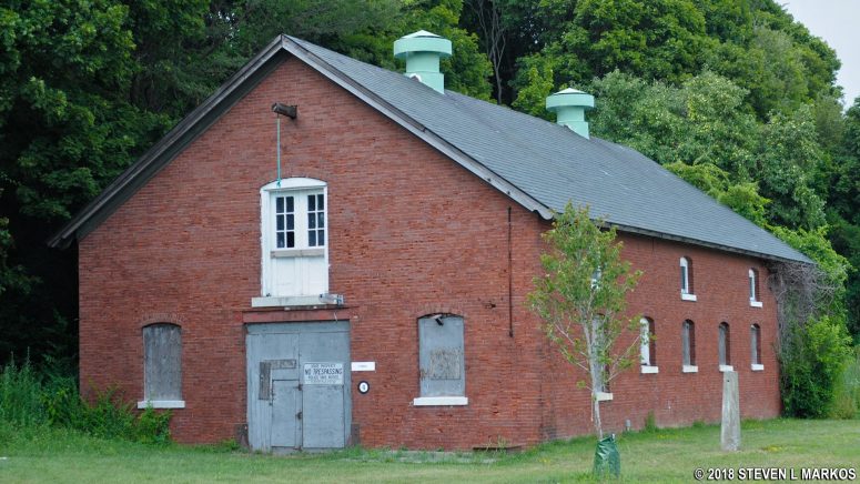 Stable at Fort Andrews on Peddocks Island, Boston Harbor Islands National Recreation Area