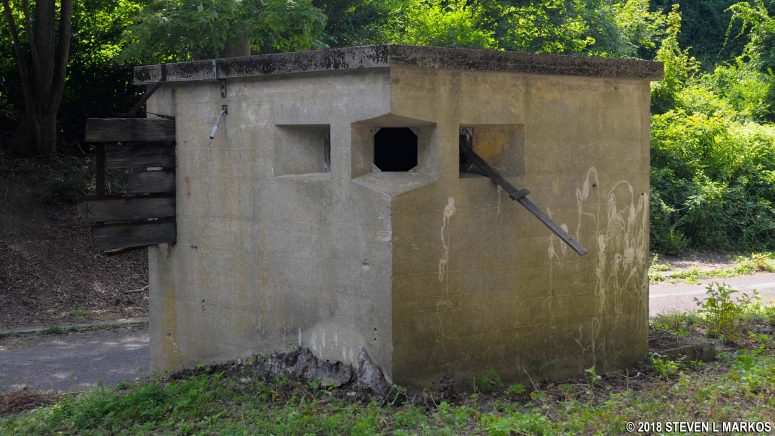 Data Booth for the mortar batteries at Fort Andrews on Peddocks Island, Boston Harbor Islands National Recreation Area