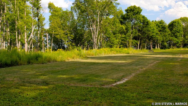 Site of the Fort Andrews hospital on Peddocks Island, Boston Harbor Islands National Recreation Area