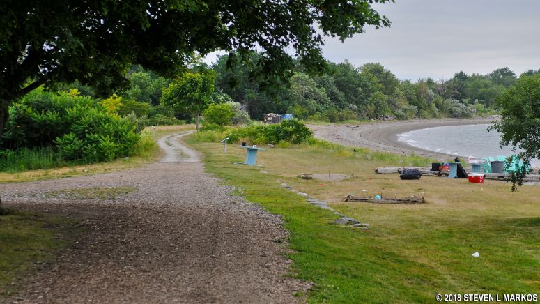 Road back from Coolidge Meadow to the Cathleen Stone Island ferry dock, Boston Harbor Islands National Recreation Area