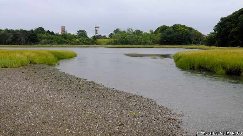 West Salt Marsh inlet at the southern end of Cathleen Stone Island, Boston Harbor Islands National Recreation Area