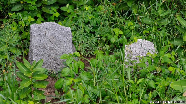 Tombstones in the Thompson Island Cemetery, Boston Harbor Islands National Recreation Area