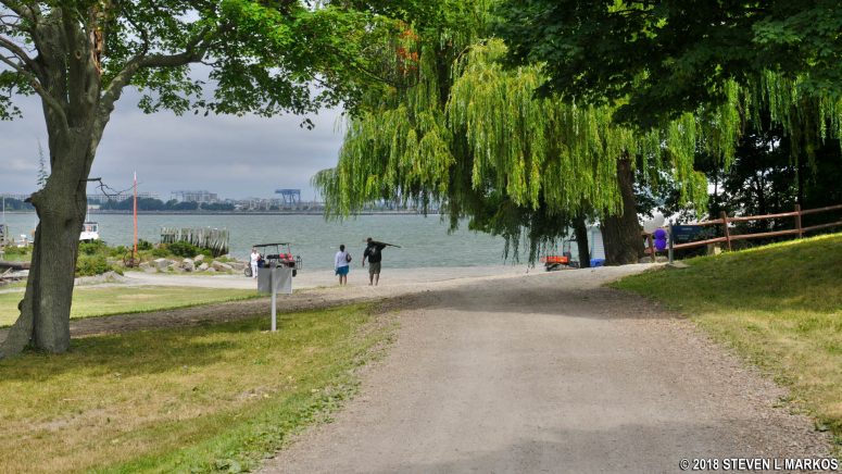 Back at the Cathleen Stone Island ferry dock, Boston Harbor Islands National Recreation Area