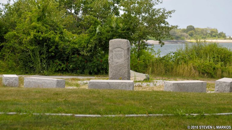 Grape Island Alarm Memorial at Web Memorial Park, Boston Harbor Islands National Recreation Area