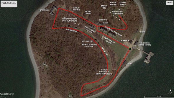 Fort Andrews map (click to enlarge)