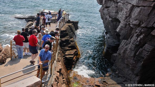Thunder Hole in Acadia National Park