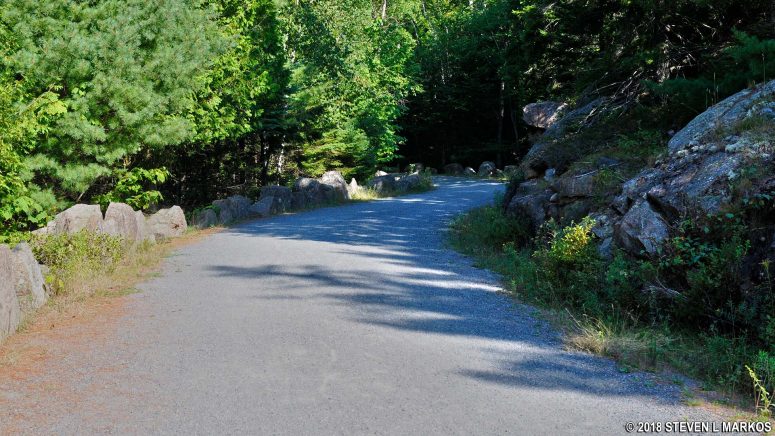 Typical carriage road at Acadia National Park