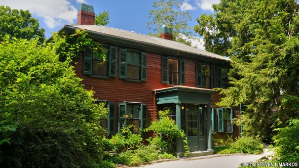 Home and office of Frederick Law Olmsted in Brookline, Massachusetts