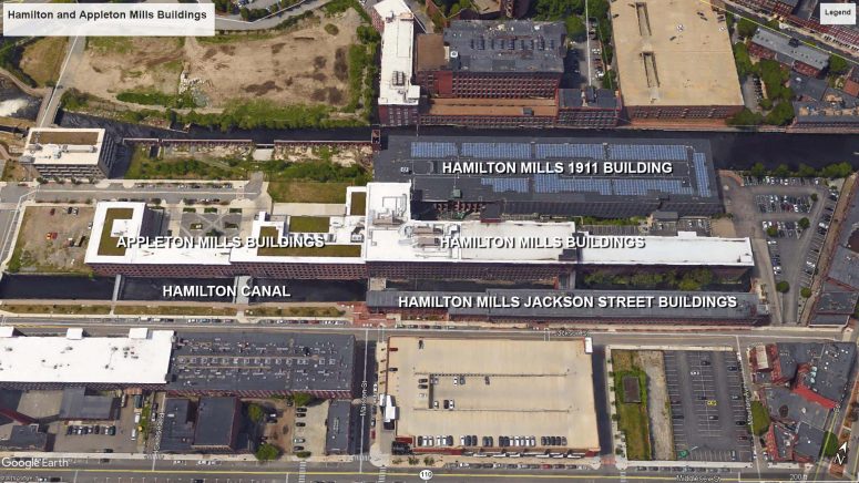 Hamilton and Appleton Mills buildings (click to enlarge)