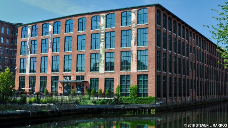 1911 Hamilton Mill building in Lowell, Massachusetts