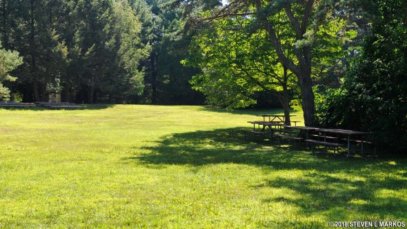 Picnic area near the Minute Man Visitor Center at Minute Man National Historical Park