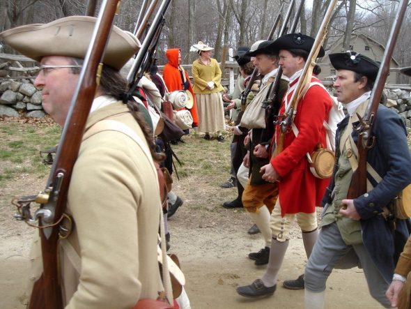 Living History at Minute Man National Historical Park (photo by National Park Service)
