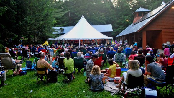 Opera concert at Marsh-Billings-Rockefeller National Historical Park (photo by the National Park Service)