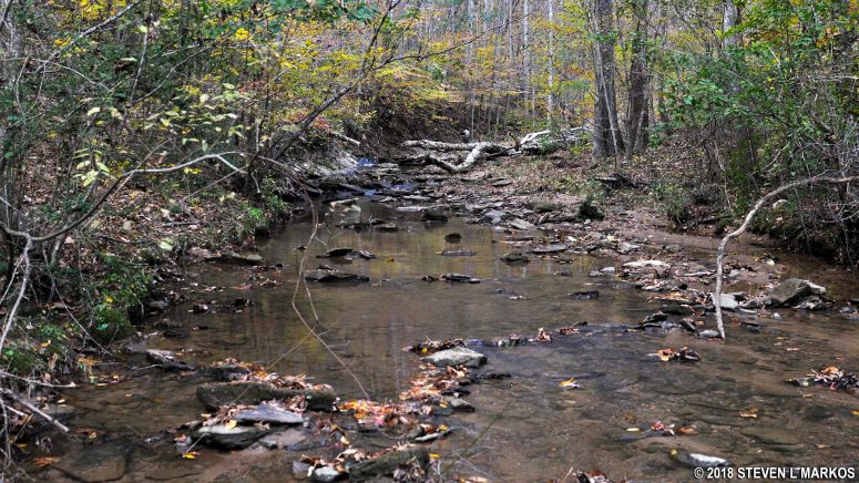 Mulberry Creek in the Johnson Ferry North unit of Chattahoochee River National Recreation Area