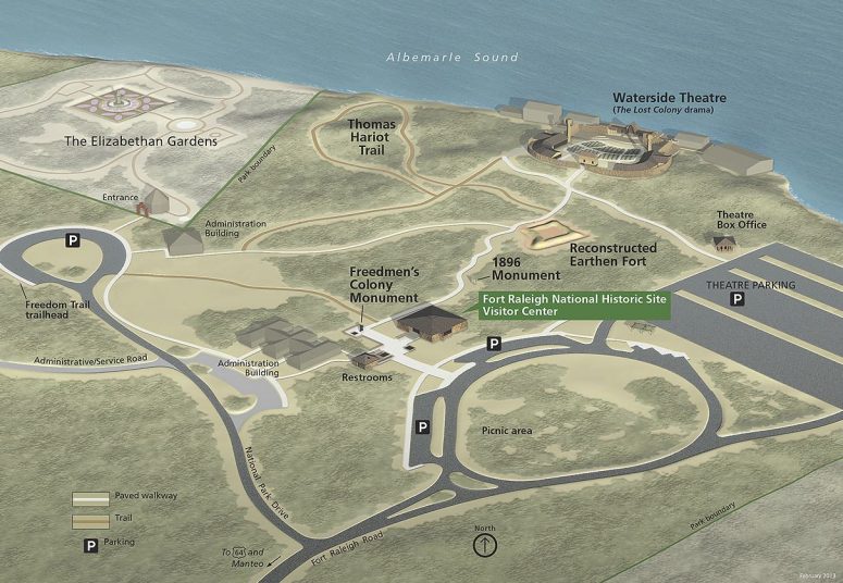Fort Raleigh National Historic Site | PARK MAP