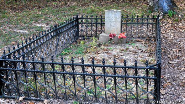 John Ingraham grave on the Chickamauga Battlefield, Chickamauga and Chattanooga National Military Park