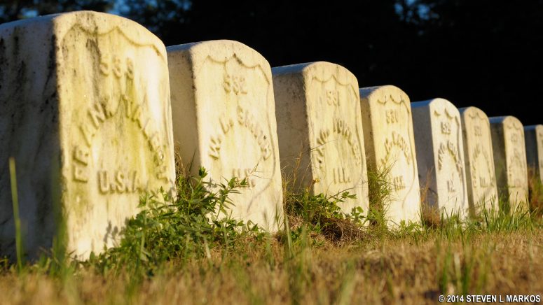 Graves of Union soldiers who died at Andersonville, Andersonville National Cemetery