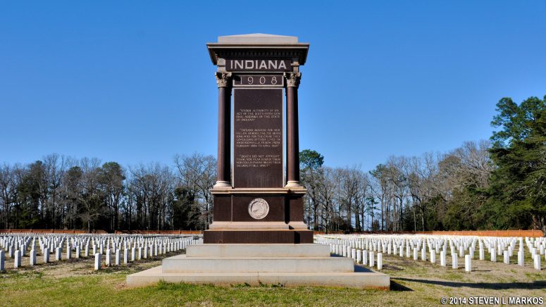 Indiana Monument (dedicated in 1908), Andersonville National Cemetery