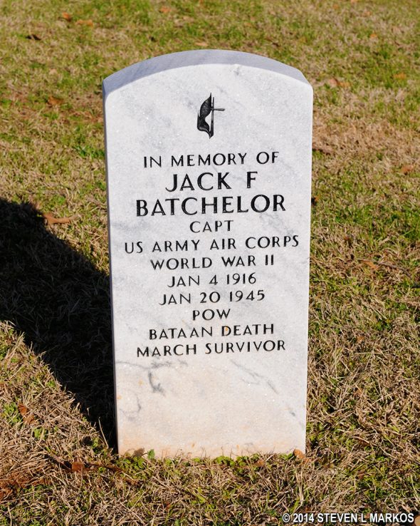 World War II grave at Andersonville National Cemetery