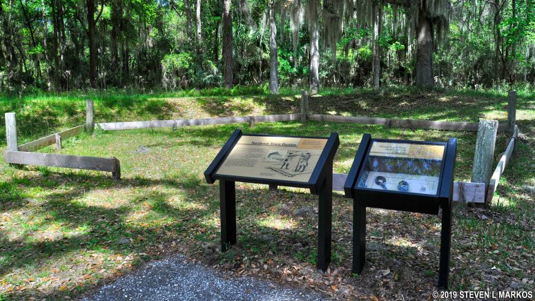 Location of the northeastern town bastion at Fort Frederica