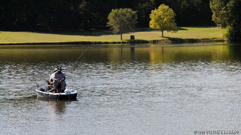 Fishing at the Star Fort Pond, Ninety Six National Historic Site