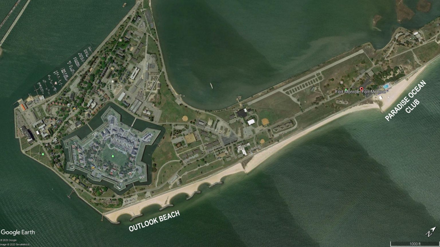 Fort Monroe National Monument BEACHES