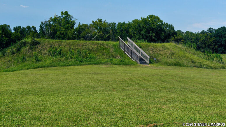 Lesser Temple Mound at Ocmulgee Mounds National Historical Park