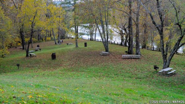 James River Picnic Area on the Blue Ridge Parkway