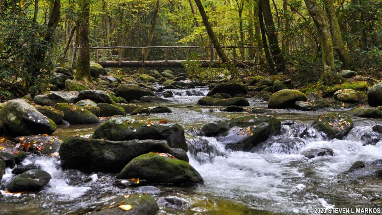 West Prong Little River near Backcountry Campsite 18 in Great Smoky Mountains National Park