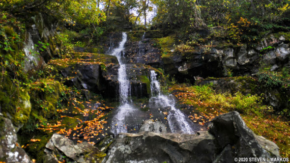 Hen Wallow Falls in Great Smoky Mountains National Park