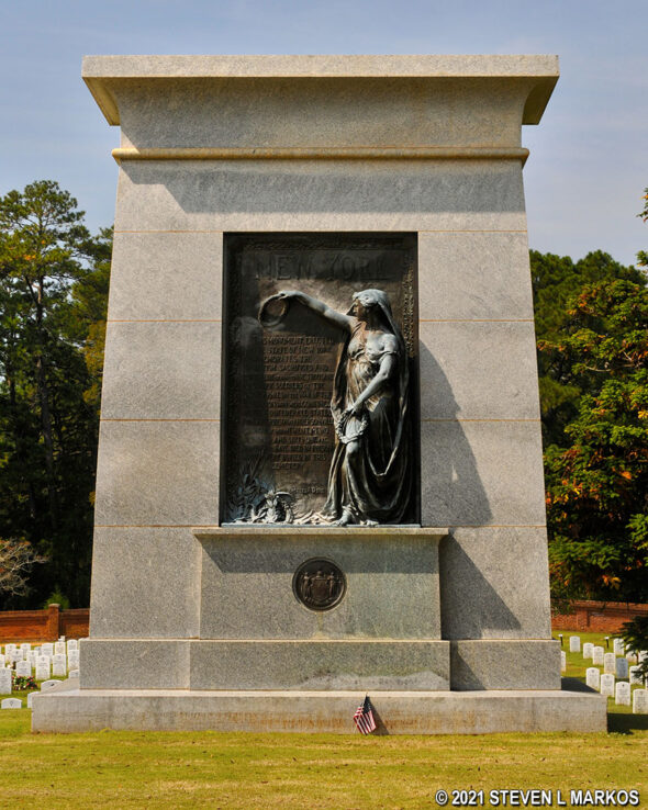 New York Monument (dedicated in 1914), Andersonville National Cemetery