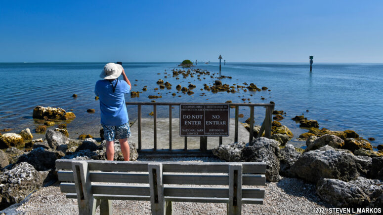 End of the Jetty Trail at Convoy Point in Biscayne National Park