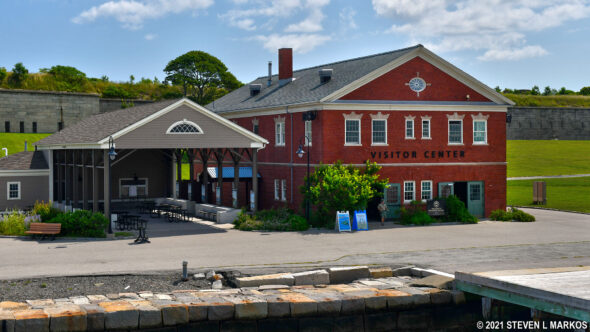 Georges Island Visitor Center, Boston Harbor Islands National Recreation Area