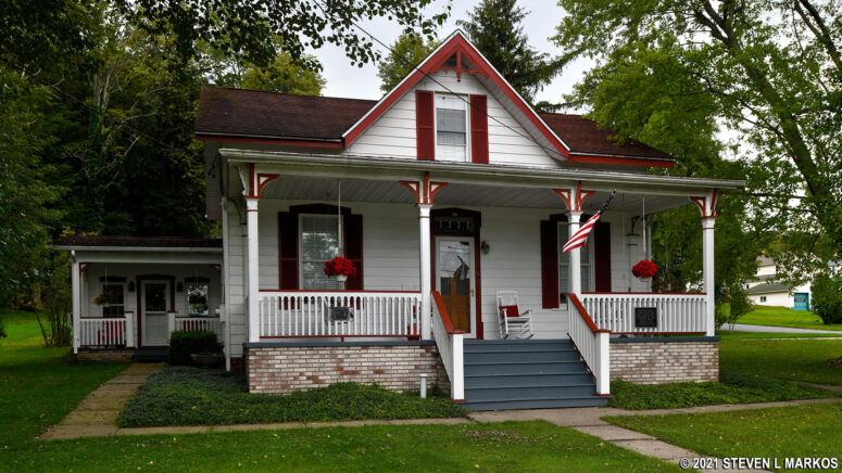 Original cottage in the St. Michael Historic District once owned by South Fork Fishing and Hunting Club member Christopher Hussey