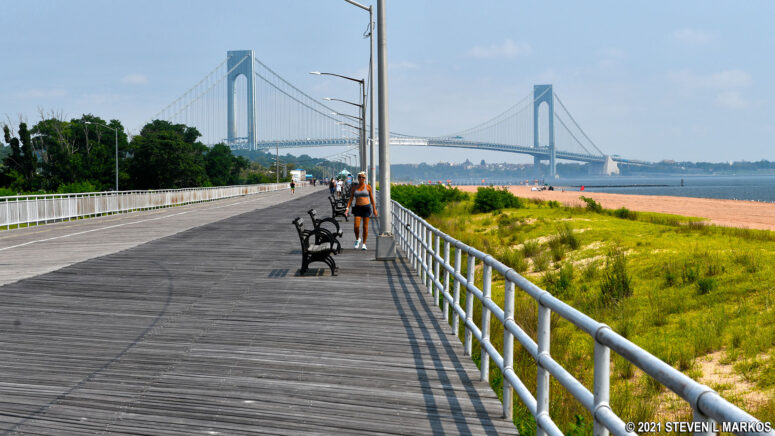 Franklin D. Roosevelt Boardwalk on Staten Island