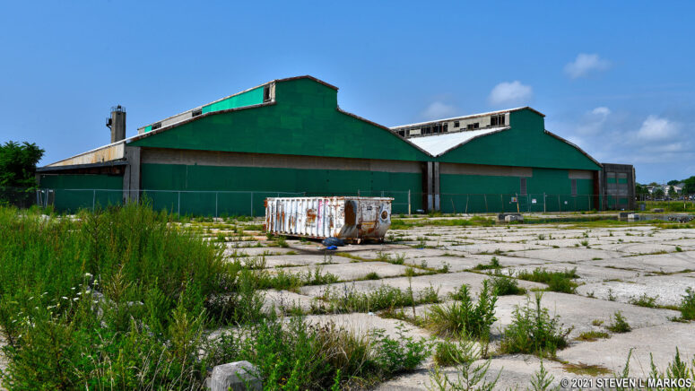 Hangar 38 at Miller Field, part of Gateway National Recreation Area