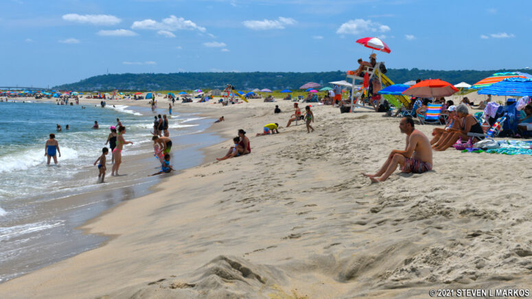 Sandy Hook's Beach E at Gateway National Recreation Area
