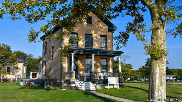 Hospital Steward’s Quarters at Fort Hancock in the Sandy Hook unit of Gateway National Recreation Area
