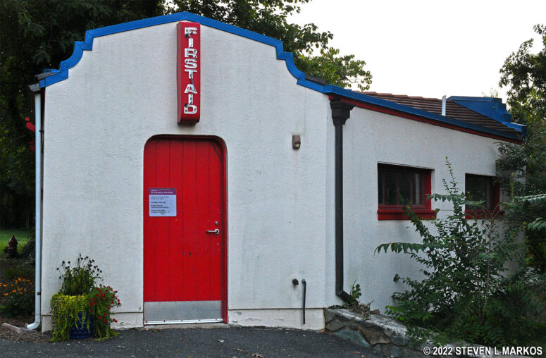 First Aid building at Glen Echo Park in Maryland