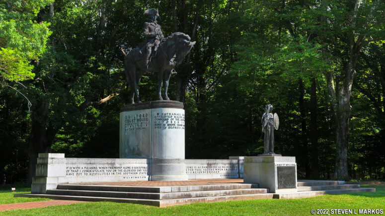 Nathanael Greene Monument at Guilford Courthouse National Military Park