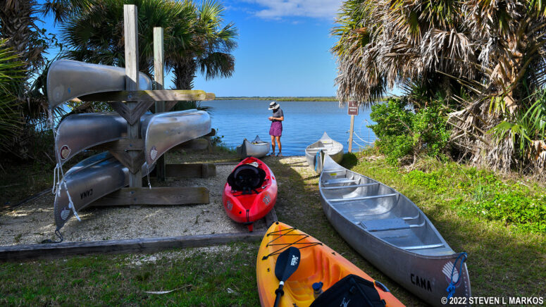 Rent a canoe or kayak at Canaveral National Seashore's Apollo Beach Visitor Center